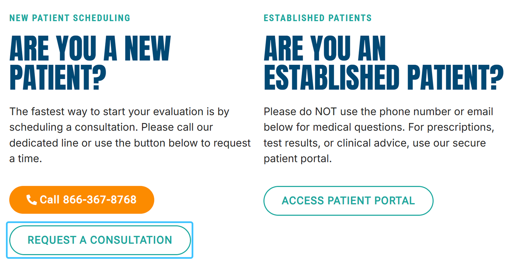 request consultation