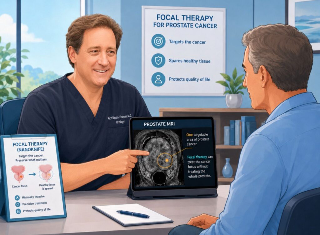 focal therapy arlington dr. bevan thomas